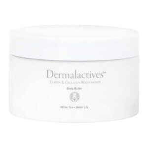 DERMALACTIVES BODY BUTTER WHITE TEA-WATER LILY-9.52 fl oz/250 g-BRAND NEW-SEALED